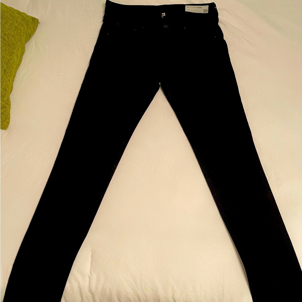 Rag & Bone Jeans. Leggings, Size 29, Black, Cotton. New, never worn.
